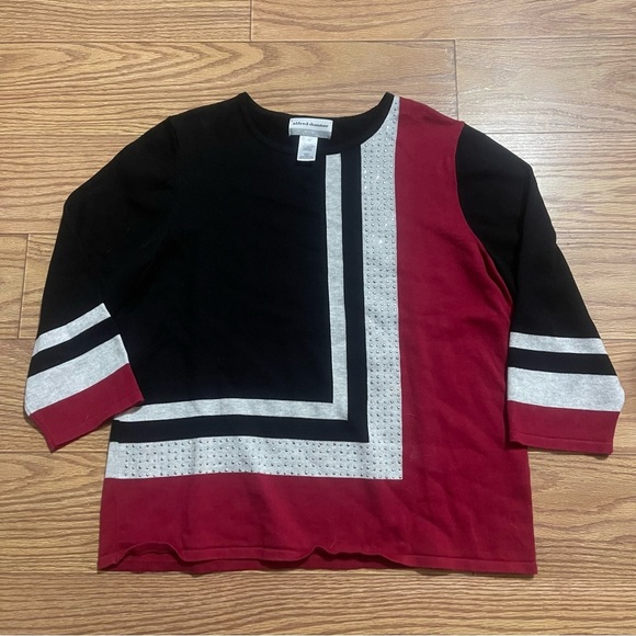 Alfred Dunner Sweaters - Vintage Alfred Dunner Sweater Petite Medium